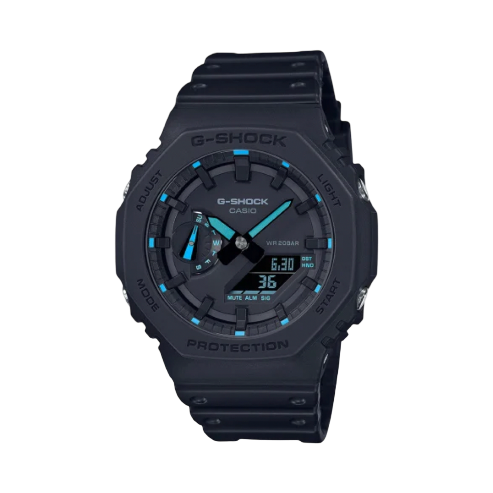 Montre Noir GA-2100-1A2ER