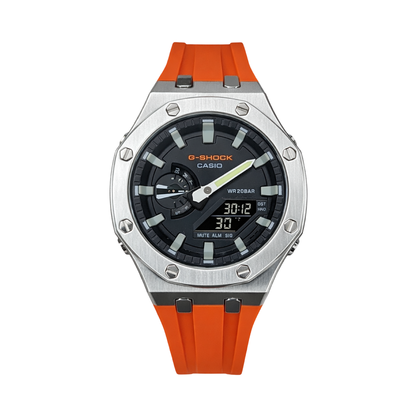 Montre prestige orange
